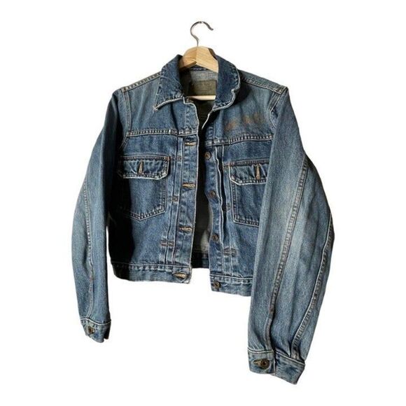 Von Dutch Jackets & Blazers - Von Dutch Jean Denim Jacket Woman’s Size M Garage Y2K